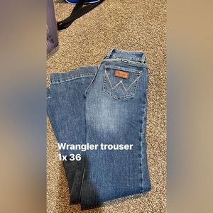 Wrangler trousers (1x36)